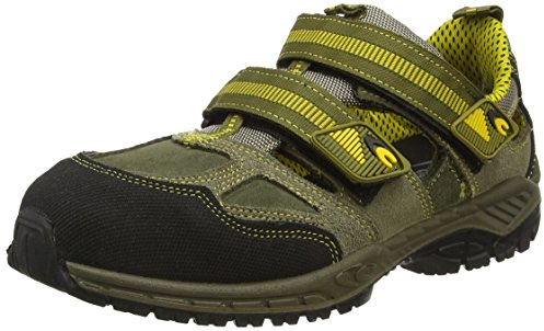 COFRA 30040-000.W44 Net S1 P SRC Sandalo di Sicurezza Minerale/Giallo, Taglia 44