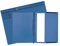 Exacompta 371107B 25er Pack Premium Kanzlei Hängehefter Exaflex Links- oder Rechtsheftung, extra starker Recycling Karton, mit dahnbarer Tasche für Büro Kanzlei und Anwälte Blauer Engel Blau
