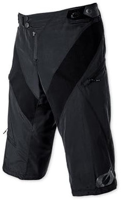 O'NEAL Generator Shorts I MTB Hose Herren kurz MTB DH Downhill FR Freeride I Mountainbike Hose schnelltrocknend I Radlerhose Herren mit Druckknopf Verschluss I Schwarz I Größe 28