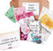 Little Box of Sunshine 10 Item Gift for Her, Hug in a Box - Care Package for Her - Tea, Face Mask & Nail File Pamper Box | Letterbox Gifts with Coffee, Notepad and Face Mask Gifts for Women (Pink)