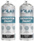 Polar Satin Black Radiator Spray Paint - 2 x 400ml | Heat Resistant up to 100ºC | Quick Drying & No Primer needed | Exterior Surfaces of Radiators & Hot Water Tanks | Heat Resistant Radiator Paint