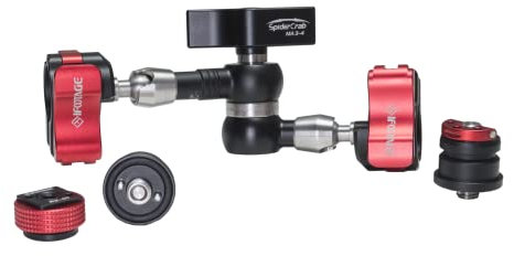 IFOOTAGE MA3-4 Abrazadera de Brazo mágico Brazo mágico móvil de Fuerza de fricción Ajustable de 7 Pulgadas con Tornillo de Rosca de 1/4 y 3/8 para Equipo de cámara DSLR/Monitor LCD/Luces LED