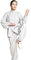 Kampfsportbekleidung Unisex Damen Leinen Kung Fu Tai Chi Uniform Kampfsportbekleidung,Weiß,S