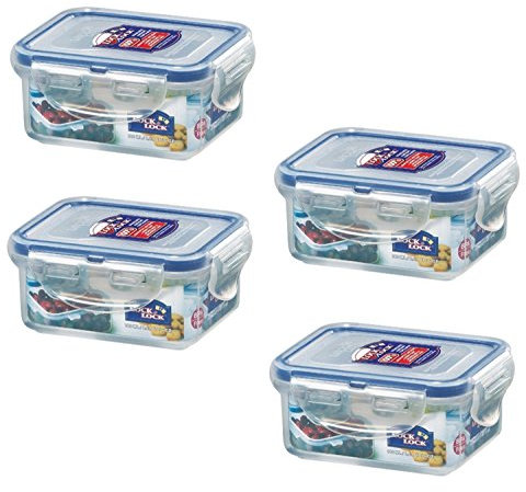 Lock & Lock, No BPA, Water Tight, Food Container, 0.7-cup, 6-oz, HPL805 by LockandLock