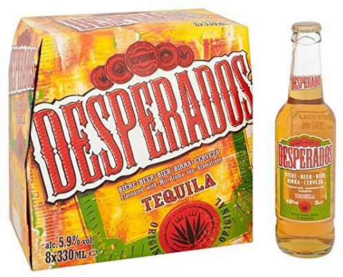 Desperados Tequila Bierflaschen 8 x 330ml