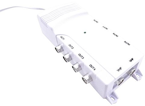 75 SERIES Antiference DAR280 2 In 8 Out IR Pass Distribution Signal Amplifier Booster - White