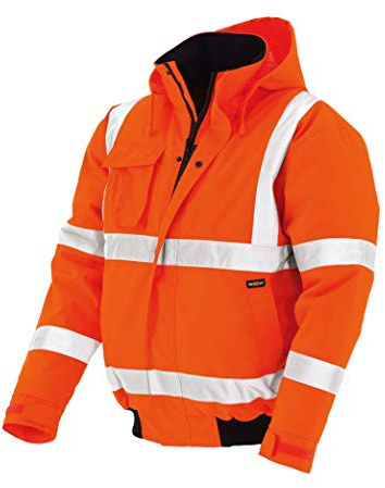 teXXor 4119-XXXL Whistler hög synlighet-pilot arbetsjacka, orange, 3X-Large