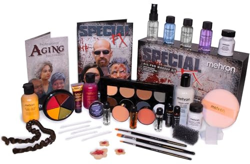 Mehron Makeup Special FX All-Pro Makeup Kit | Complete Professional Stage Kit | Special Effects for Theatre, Halloween, & Cosplay