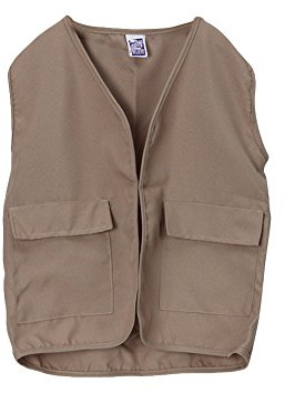 Making Believe Kids Unisex Polyester Khaki Safari Explorer Vest