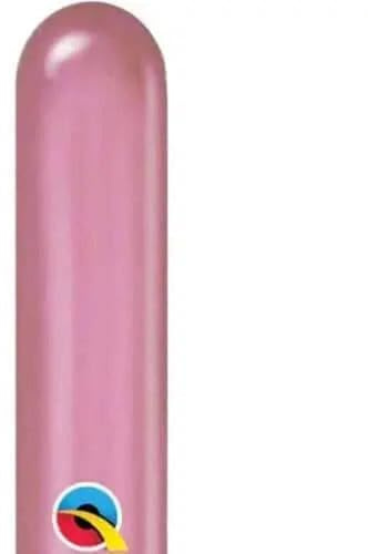260Q - Palloncini modellabili in lattice Qualatex 100 ct, colore: Malva cromato