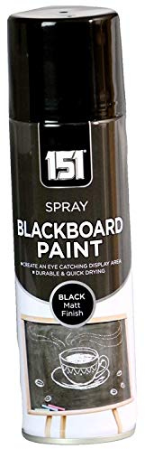 2xSpray Paint Blackboard Black 250ml