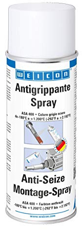 WEICON Antigrippante Spray di montaggio 400 ml - Lubrificante, agente di rilascio e protezione anticorrosione