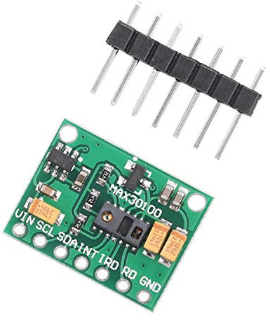 Pulssensormodul, MAX30100 Herzfrequenz-Pulsoximeter Entwicklungsboard Sensormodul für tragbare Geräte