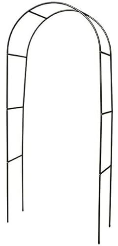 Metal Garden Arch Climbing Plants Archway Patio Entrance Tubular Outdoor 2.4m