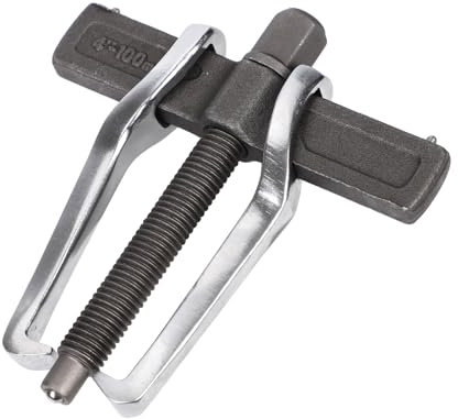 NQEUEPN 4 Inch 2-Arm Puller Tool, Strengthened Mannequin 2 Claw Gears Wiper Sprocket Puller Tool Set, Small Two Jaws Bearing Remover for Removing Pulley and Flywheel Bearing