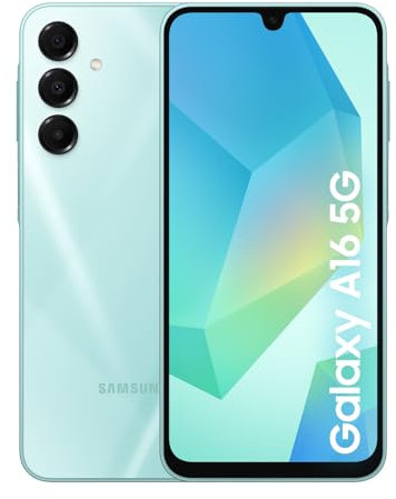 Samsung Galaxy A16 5G, Android Smartphone, 50MP Main Camera, 6.7 display, 128GB, Light Green, 3 Year Manufacturer Extended Warranty (UK Version)