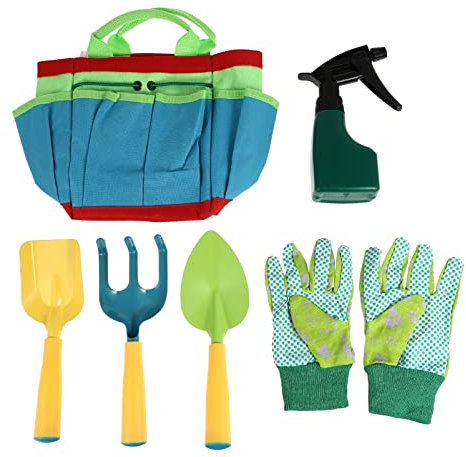 Toyvian Herramientas para Plantar Set De Palas De Jardín Mini Pala De Dragado Rastrillo