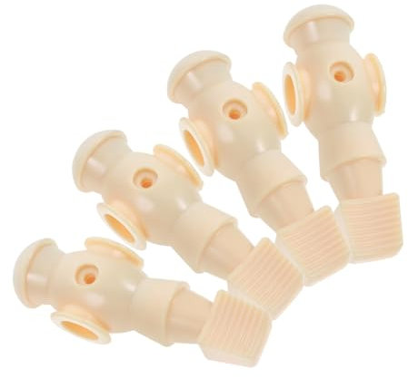 Abaodam 4 Stück Tischfußball Figuren Ersatzspieler für Tischkicker Hochwertige Kickerfiguren aus Resin für Tischfußballspiele Robuste und Wiederverwendbare Figuren für Spaß und Action