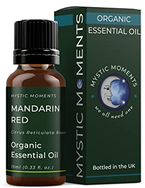 Mystic Moments Huile essentielle Mandarine rouge bio – 10 ml – 100% Pure