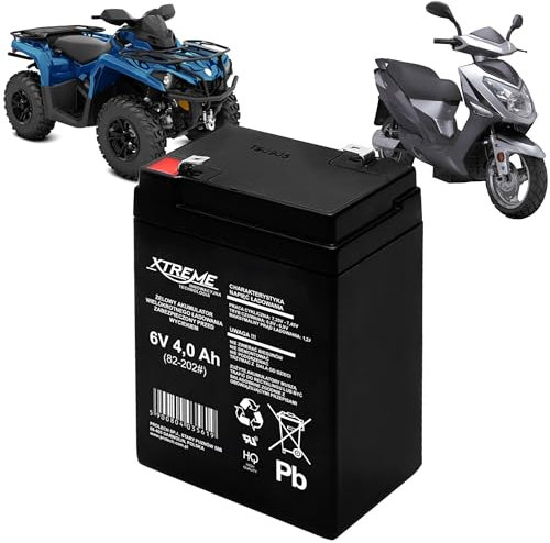 Xtreme - Batería de movilidad 6V 4Ah AGM de gel