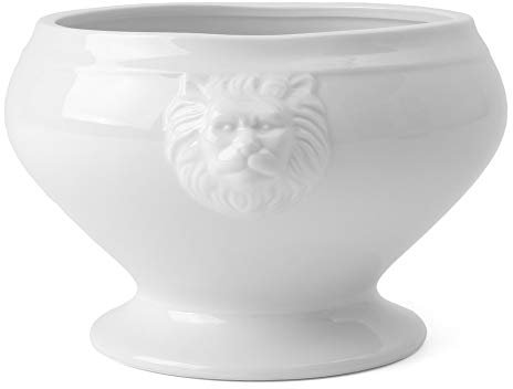 Porzellan Löwenkopfterrine 3,2 l