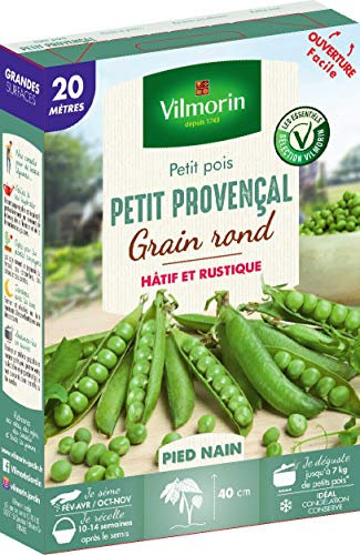 Vilmorin Pois Petit Provençal boite série 20m