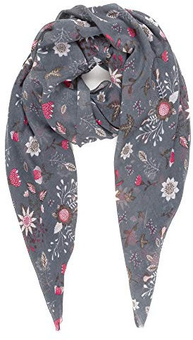 MIMOSITO Scarfs for Women Lightweight Floral Flower Fall Winter Fashion Wrap Shawl (Acacia)