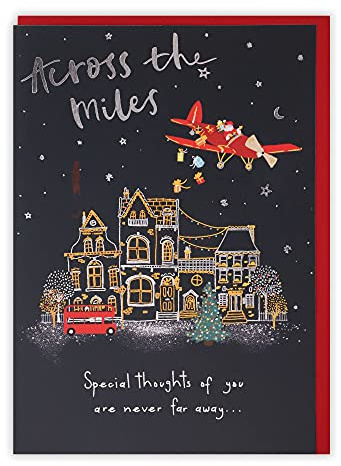 Clintons: Babbo Natale in aereo attraverso le miglia biglietto di Natale