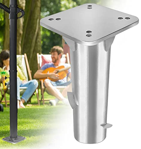 UISEBRT Base De Metal Universal para Sombrilla - Accesorios De Jardín, Anclajes De Tierra para Sombrillas, Cenadores Y Toldos