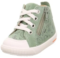 Superfit Moppy Chaussures d'apprentissage, Vert Clair Blanc 7500, 25 EU