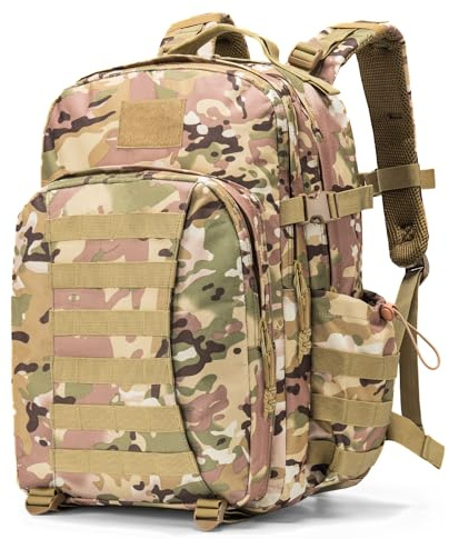 Wiserset Taktischer Rucksack 40L für Männer und Frauen, Wanderrucksack, Motorrad Daypack für die, Reisen