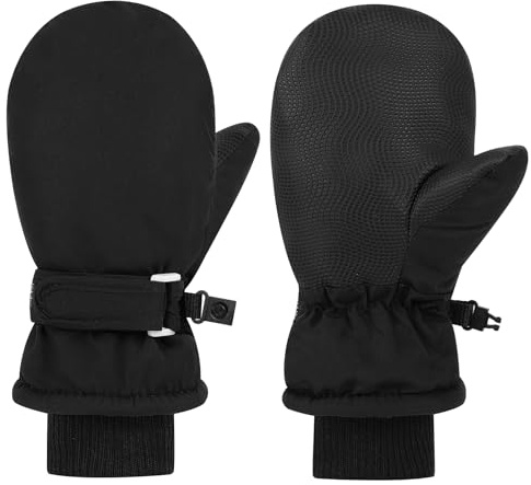 LPMOERA Toddler Mittens Waterproof Kids Winter Ski Gloves Baby Mittens for Boys Girls