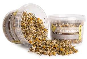 ORYCS Snack Camomille pour Lapins et Rongeurs, Complément Alimentaire 100% Naturel, 50g