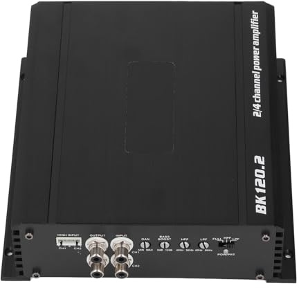 Halearo Bilförstärkare Hög 1000W Bass Boost Sound System för Fordon Lastbil Motorcykel Båt UTV DC 11-15V
