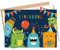 MeinBaby123® | Kindergeburtstag Einladungskarten (Monster V1)