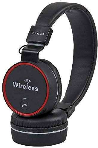 Bluetooth Wireless Headphones FM Radio, Headphones Wireless Audio Visual, Qty X 1