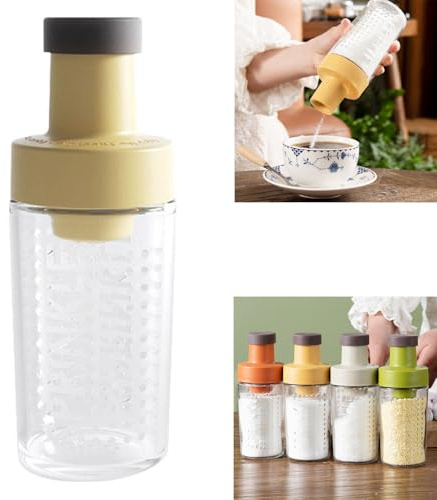 Distributeur de sucre avec bec verseur, shaker à sucre, accessoires de bar à café, accessoires de rangement essentiels, récipient à sucre automatique, sucrier doseur, accessoires de bar à café pour