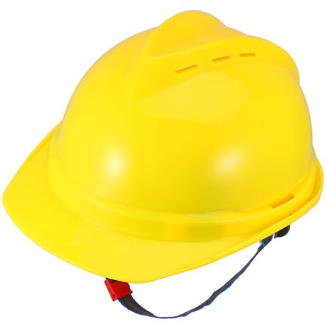 DIYEAH Casco Di Sicurezza Per Edilizia Protezione Testa Da Giallo e Traspirante Adatto Per Lavoro All Aperto