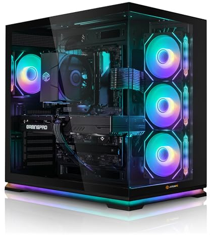 Aurum Gaming PC Ryzen 7 7800X3D • KEIN Betriebssystem • GeForce RTX5070Ti 16GB • 32GB DDR5 • 1000GB M.2 SSD • Luftkühlung • WLAN • Gamer PC Computer Gaming Rechner
