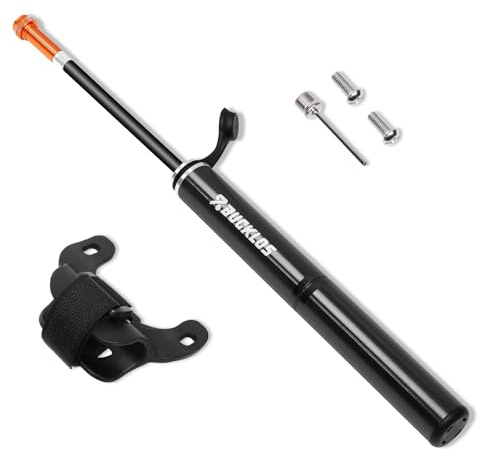 BUCKLOS Mini Bike Tire Pump Portable for Mountain Road Bikes Balls Handheld