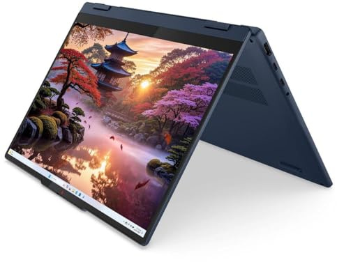 Lenovo IdeaPad 5 2-in-1 with AMD Ryzen AI 7 350 Processor, 14” WUXGA IPS Touchscreen Display, Wi-Fi 7, 16GB LPDDR5X Memory, 1TB SSD, FHD/IR Hybrid Camera, Digital Pen, Backlit KYB, and Win 11 Home