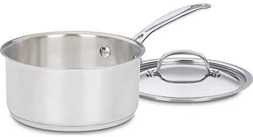 Cuisinart 719-18 Chef's Classic Stainless 2-Quart Saucepan with Cover