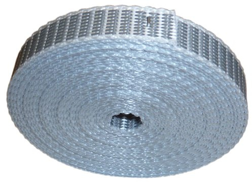 Rullad och jalusier extremt nylon mini bälte 14 mm till mått med päronkantskydd 10m Rolle