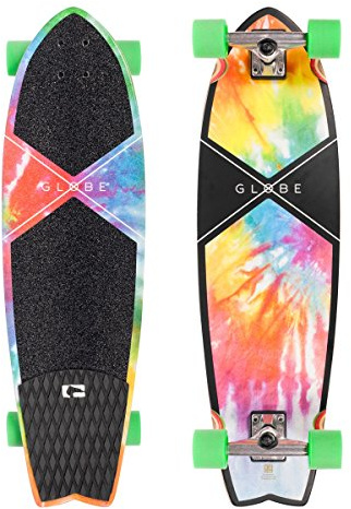 Globe Chromatic Cruiser Tie Dye Skateboard Complete