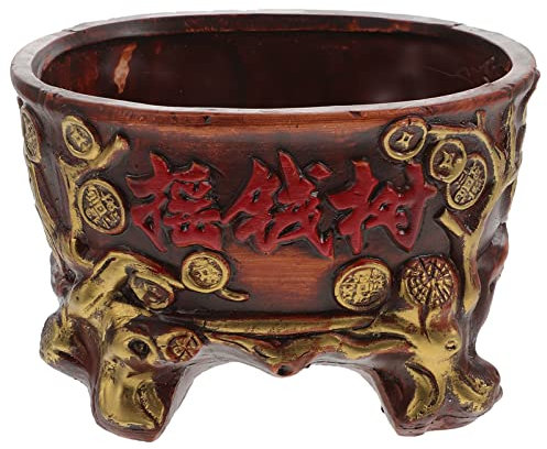 Keramik-blumentöpfe Im Retro-stil Für Zuhause Büro Balkon Gartendekoration