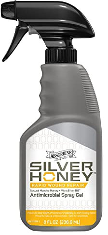 Absorbine Silver Honey Rapid Wound Repair Spray Gel, 236.6 ML