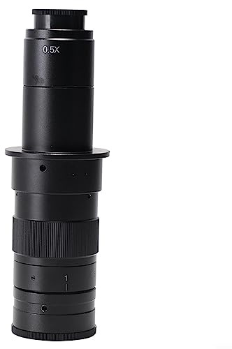 CS C-Mount Objectif monoculaire pour microscope caméra zoom monture C 10X-180X