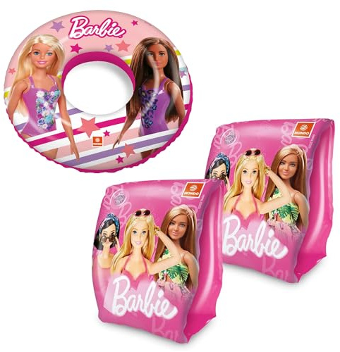 ICE TOYS Set mit Armlehnen und Donut für Kinder, Strand, Sommer, Pool (Barbi)