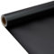 Rouleau de papier cadeau noir mat 9 m x 43 cm, couleur unie, effet nacré, pour anniversaire, Noël, baby shower, décoration de cadeaux de festival