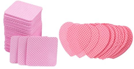 ELAYARD 400blätter Fusselfreie Nageltücher Acetonfreie Nagellackentferner Pads Für Gelnägel Und Nagellack Inklusive Und Herzförmigen Reinigungstüchern Für Maniküre